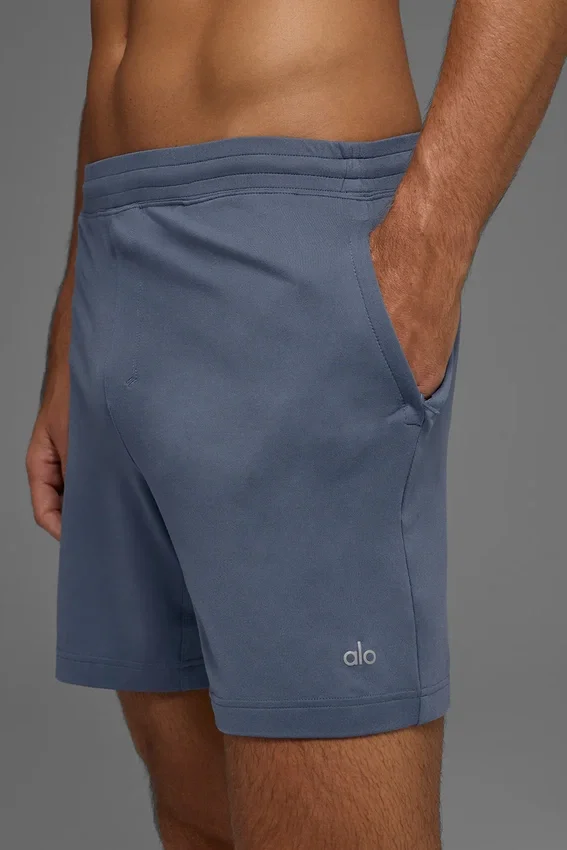 Pantalón corto deportivo Conquer React de 7" - Bluestone