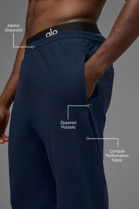 Pantalón de chándal Conquer Max Performance – Azul marino