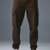 Pantalón de chándal de edición en ante - Espresso