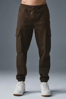 Pantalón de chándal de edición en ante – Espresso