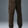 Pantalón de chándal de edición en ante - Espresso
