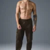 Pantalón de chándal de edición en ante - Espresso