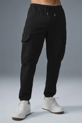 Pantalón de chándal Edition Sueded - Negro