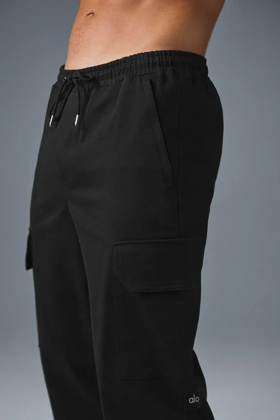 Pantalón de chándal Edition Sueded - Negro