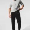 Pantalón de chándal Micro Waffle Fast Break - Negro