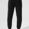 Pantalón de chándal Micro Waffle Fast Break - Negro