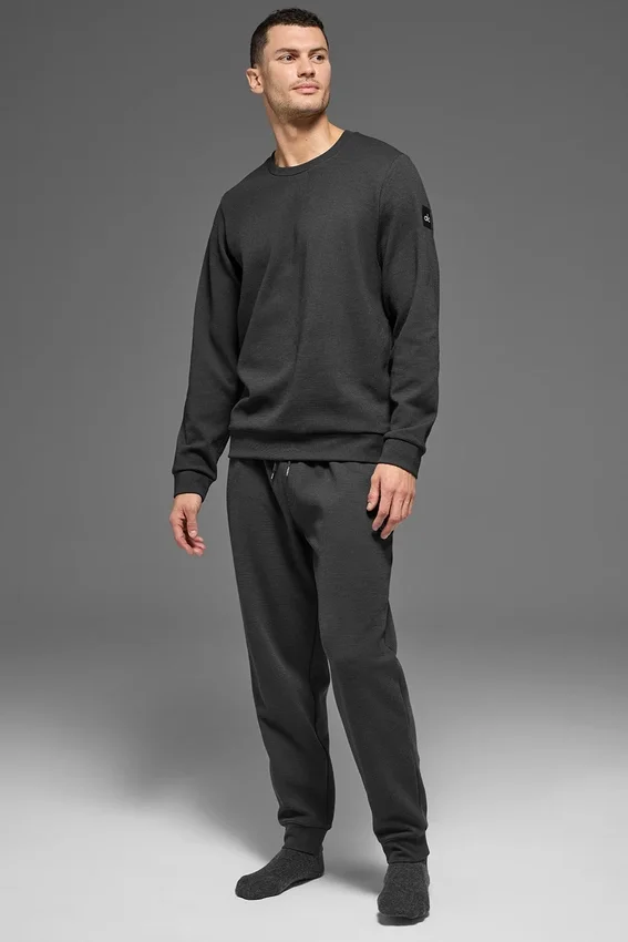 Pantalón de chándal Waffle Lounge – Antracita