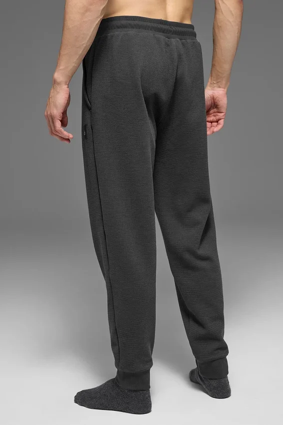 Pantalón de chándal Waffle Lounge – Antracita