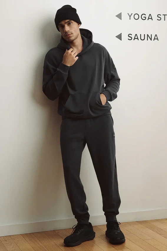 Pantalón de chándal Waffle Lounge – Antracita
