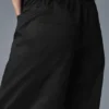 Pantalón de pierna ancha Wanderlust - Negro