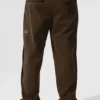 Pantalón de pierna recta con acabado de ante de la colección Edition - Espresso