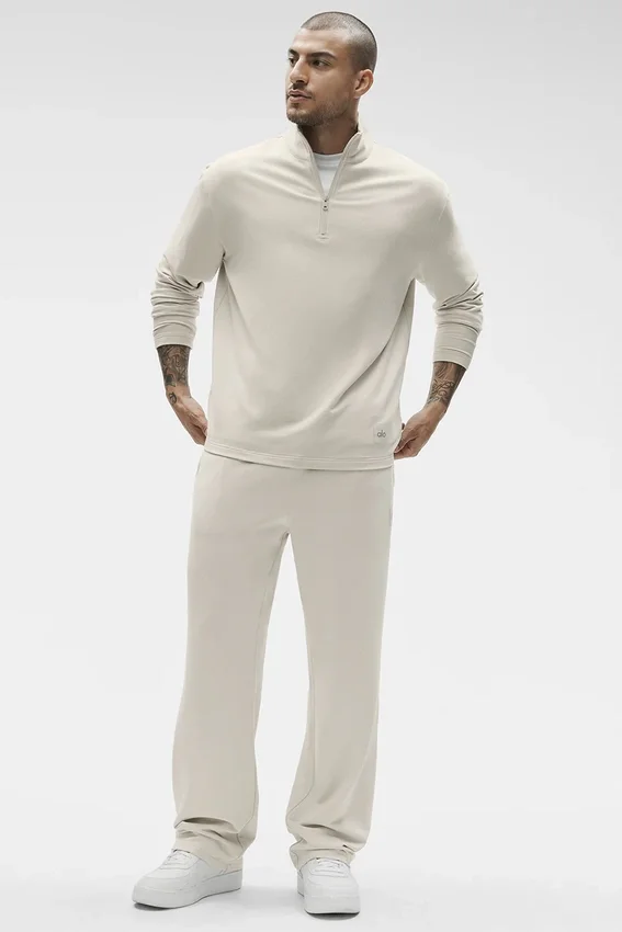 Pantalón de pierna recta Double Take - Bone