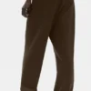 Pantalón de pierna recta Double Take - Espresso
