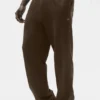 Pantalón de pierna recta Double Take - Espresso