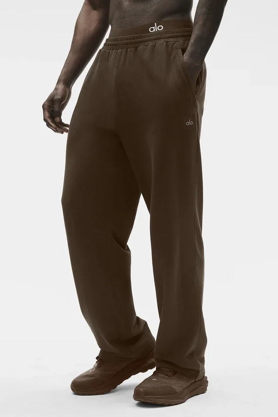 Pantalón de pierna recta Double Take - Espresso