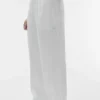 Pantalón de pierna recta Linen Days - Blanco