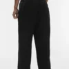 Pantalón de pierna recta Linen Days - Negro