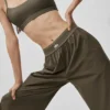 Pantalón de traje (corte regular) - Olive Tree