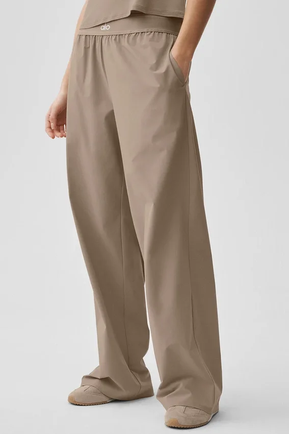 Pantalón de traje (largo) - Gravel