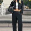 Pantalón de traje (largo) - Negro