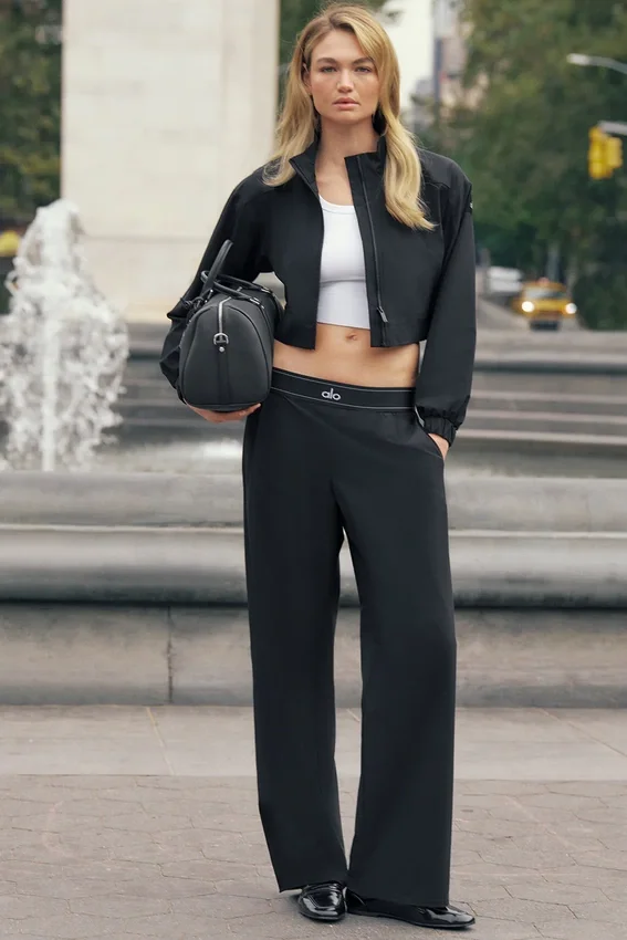 Pantalón de traje (largo) - Negro