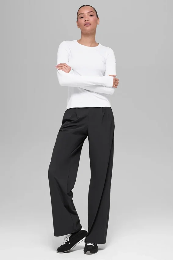 Pantalón de traje (largo) - Negro