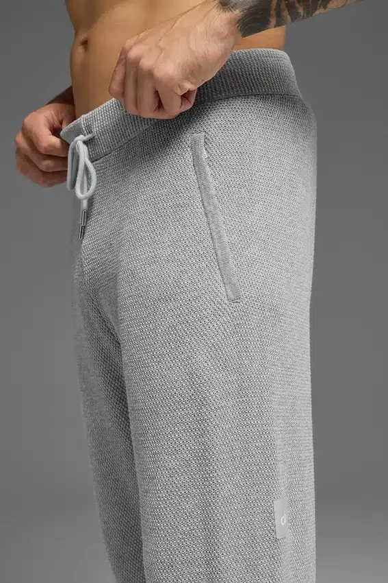 Pantalón deportivo Sports Club - Gris jaspeado deportivo