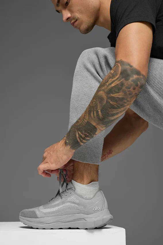 Pantalón deportivo Sports Club - Gris jaspeado deportivo