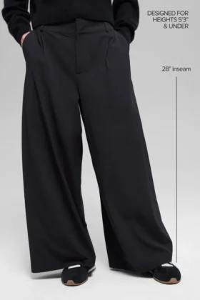 Pantalón Dreamscape High-Waist (pantalones cortos) – Negro