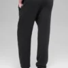 Pantalón jogger de lana y cachemira High-Waist New Class — Negro