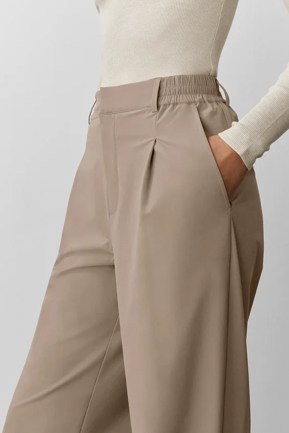 Pantalón Pursuit High-Waist (largo) - Gravel