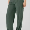 Pantalón Showdown de talle medio - Dark Cactus