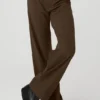 Pantalón Showdown de talle medio - Espresso