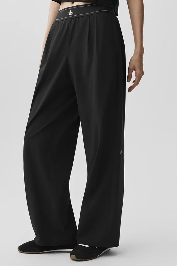 Pantalón Suit Up (corte regular) - Negro