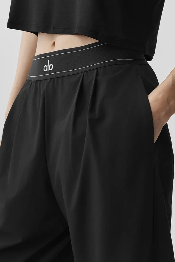 Pantalón Suit Up (corte regular) - Negro