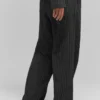 Pantalones a rayas finas Daylight (largo) - Negro/Titanio