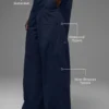 Pantalones Alpha Shell - Azul marino