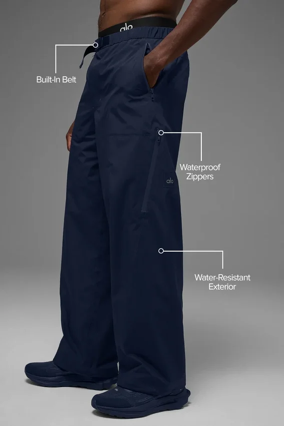 Pantalones Alpha Shell - Azul marino