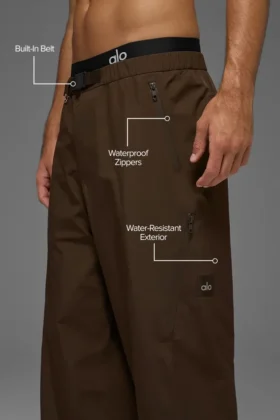 Pantalones Alpha Shell – Espresso