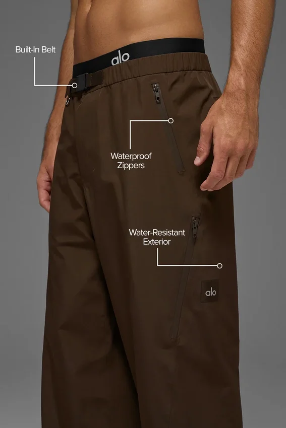 Pantalones Alpha Shell - Espresso