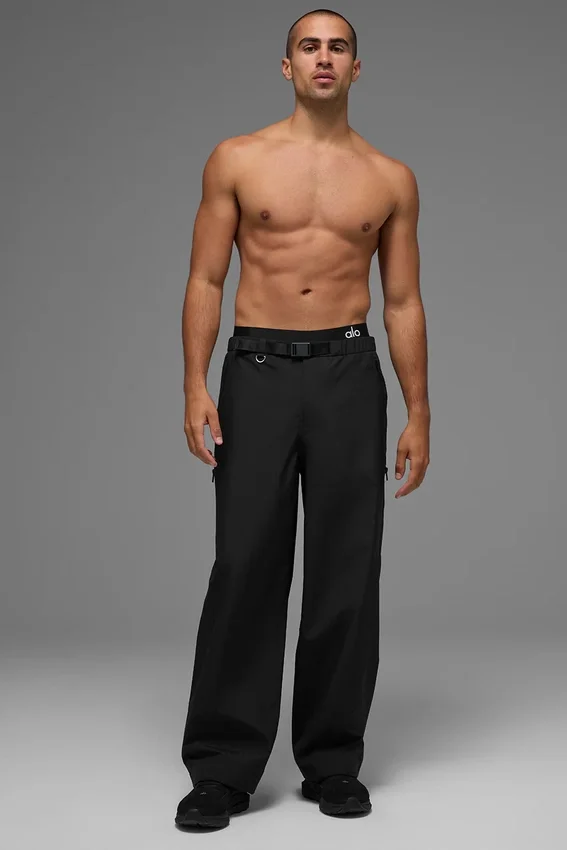 Pantalones Alpha Shell - Negro