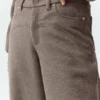 Pantalones anchos Nightcap de mezcla de lana – Cacao alpino jaspeado
