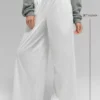 Pantalones Breezy de pierna ancha (corte regular) - Blanco