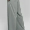 Pantalones Breezy de pierna ancha (corte regular) - Gris lunar