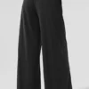 Pantalones Breezy de pierna ancha (largo) - Negro