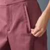 Pantalones cargo de pierna ancha (largos) «Show off» - Burdeos trufa