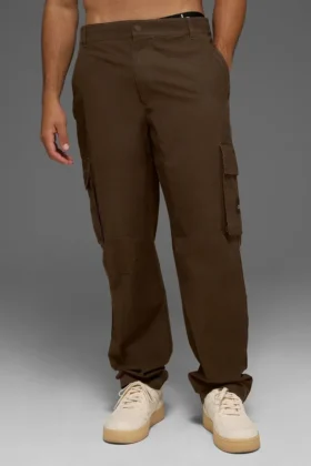 Pantalones cargo de ripstop - Espresso