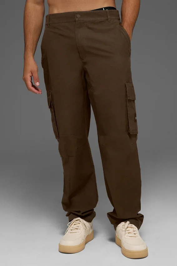 Pantalones cargo de ripstop - Espresso
