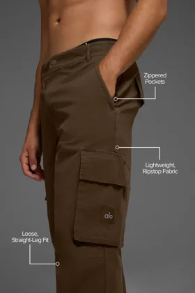 Pantalones cargo de ripstop – Espresso