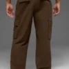 Pantalones cargo de ripstop - Espresso